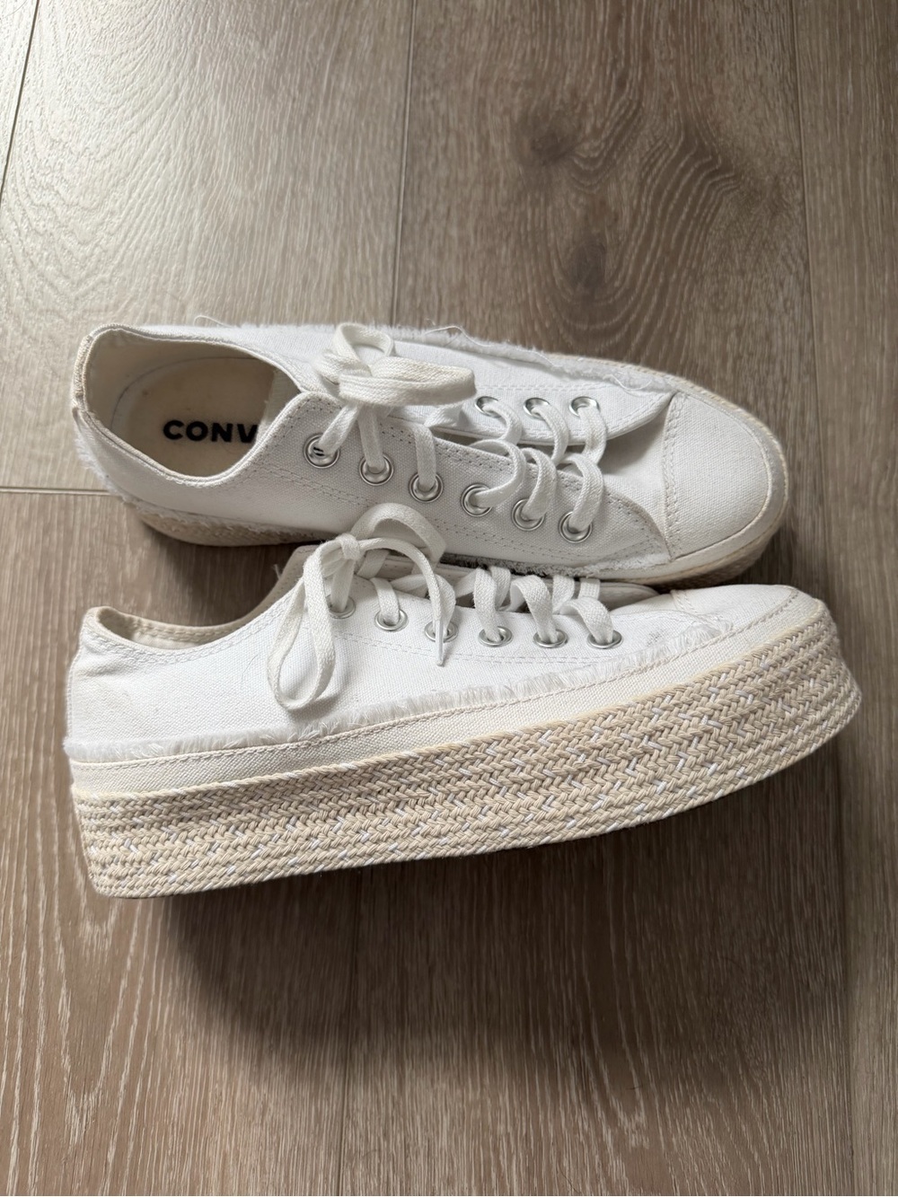 Women’s Converse Chuck Taylor All Star Espadrille Low Trail Trail To Cove White